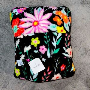Vera Bradley Tangerine Twist fleece travel blanket